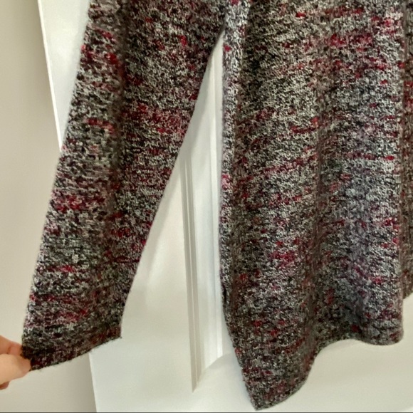 J Jill Heather Asymetrical Hem Cashmere Blend Tunic Sweater XL w MEASUREMENTS - Picture 6 of 12